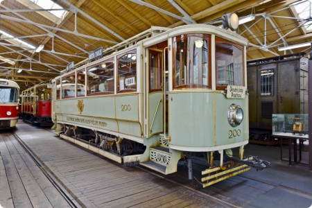 Muzeum MHD - V tramvajové vozovně v Praze-Střešovicích
